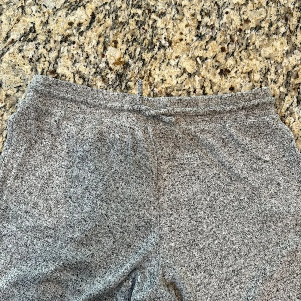Zella Girl Heather Gray jogger tie Sweatpants
